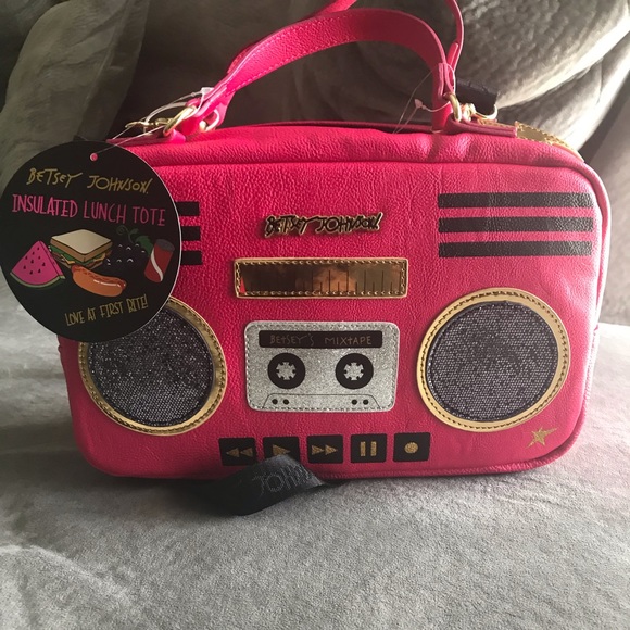 betsey johnson radio purse